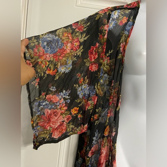 10- HONOLUA WAHINE Floral Open Front Cardigan - Picture 3 of 6